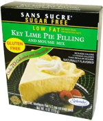 Key Lime Low Fat Pie Filling and Mousse Mix 4 oz.