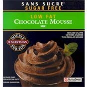 Chocolate Low Fat Mousse Mix 4 oz.